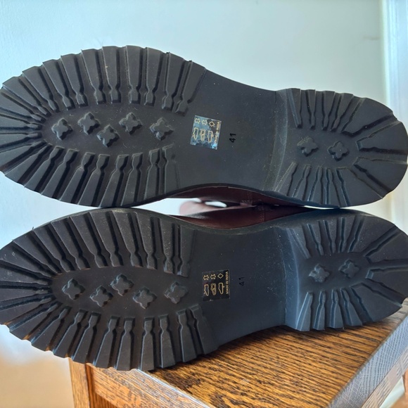 NIB Anthropologie Glastonbury Tall Boots in Brown Size EU 41 / US 10-10.5 - Picture 7 of 7